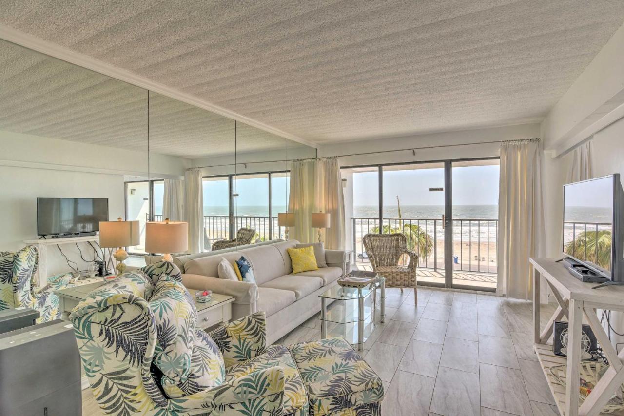 Galveston Oceanfront Condo With Balcony And View! Zewnętrze zdjęcie