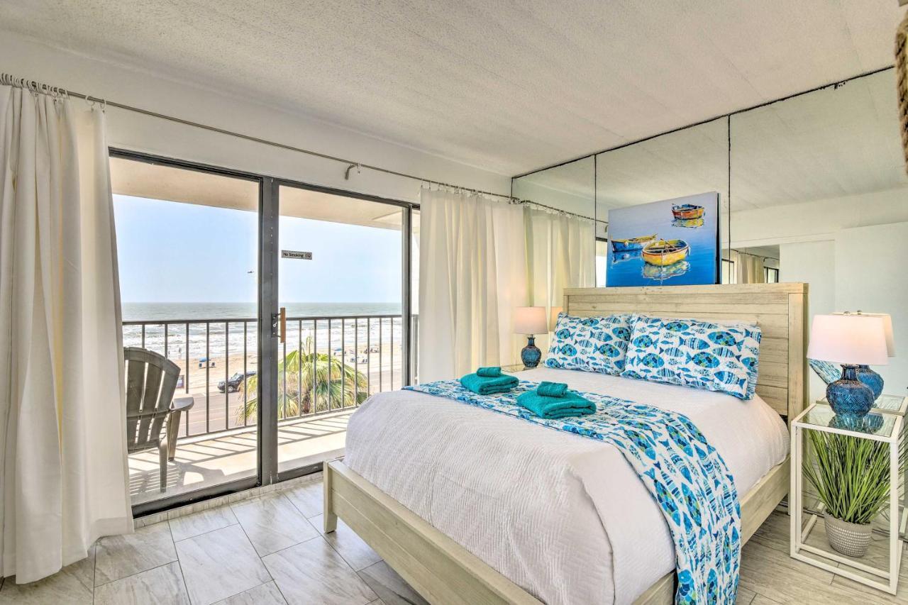 Galveston Oceanfront Condo With Balcony And View! Zewnętrze zdjęcie
