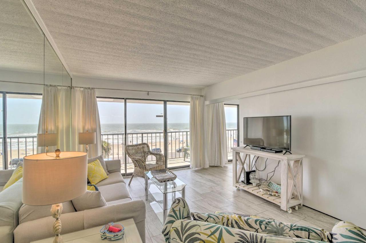 Galveston Oceanfront Condo With Balcony And View! Zewnętrze zdjęcie